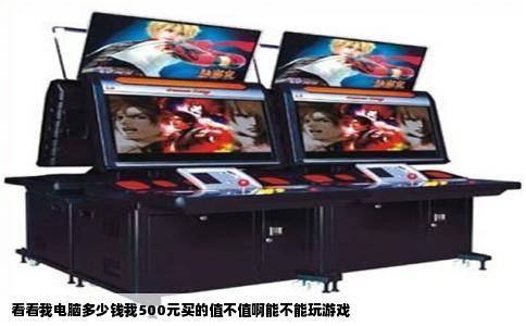 看看我电脑多少钱我500元买的值不值啊能不能玩游戏