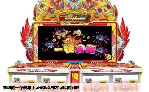 我想做一个赛车手可是怎么样才可以做到呢