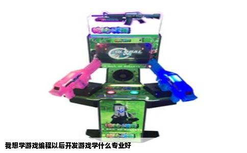 我想学游戏编程以后开发游戏学什么专业好